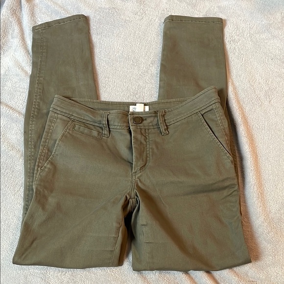 Market & Spruce Green Straight Leg Jeans - Picture 1 of 6